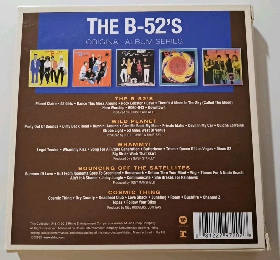 The B-52’s – Original Album Series ** CD-Box-Set ** 2012 - Bild 2 von 4