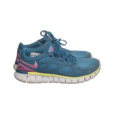 Nike, Trainingsschuhe, Größe: 39, Free Run, Blau/Gelb/Pink, Damen #s5k