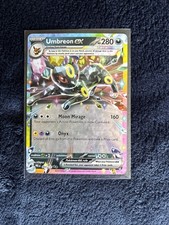 Carta Pokémon TCG Umbreon EX 60/131 Doppia Rara Evoluzioni Prismatiche NM