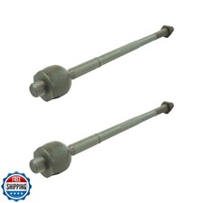 TRQ Front Inner Tie Rod Set 2 Piece Compatible with 2004-2009 Cad