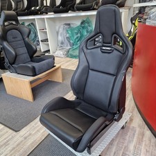 2 Recaro Sportster CS in Kunstleder schwarz, Fahrer und Beifahrer in Kunstleder!