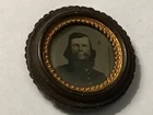 Civil War Era Tintype Photograph in circular case
