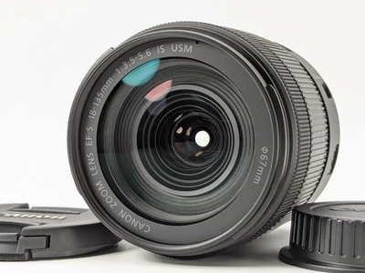 Objectif zoom Canon EF-S 18-135 mm F3,5-5,6 IS USM AF du JAPON [COMME NEUF] #... - Photo 1/4