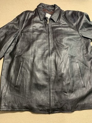 Wilson s Leather M. Julian Black Leather Coat Jacket Thinsulate Ultra Men s 2X