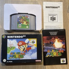 Super Mario 64 - N64 Nintendo 64 Game Boxed Complete w/ Manual PAL UK