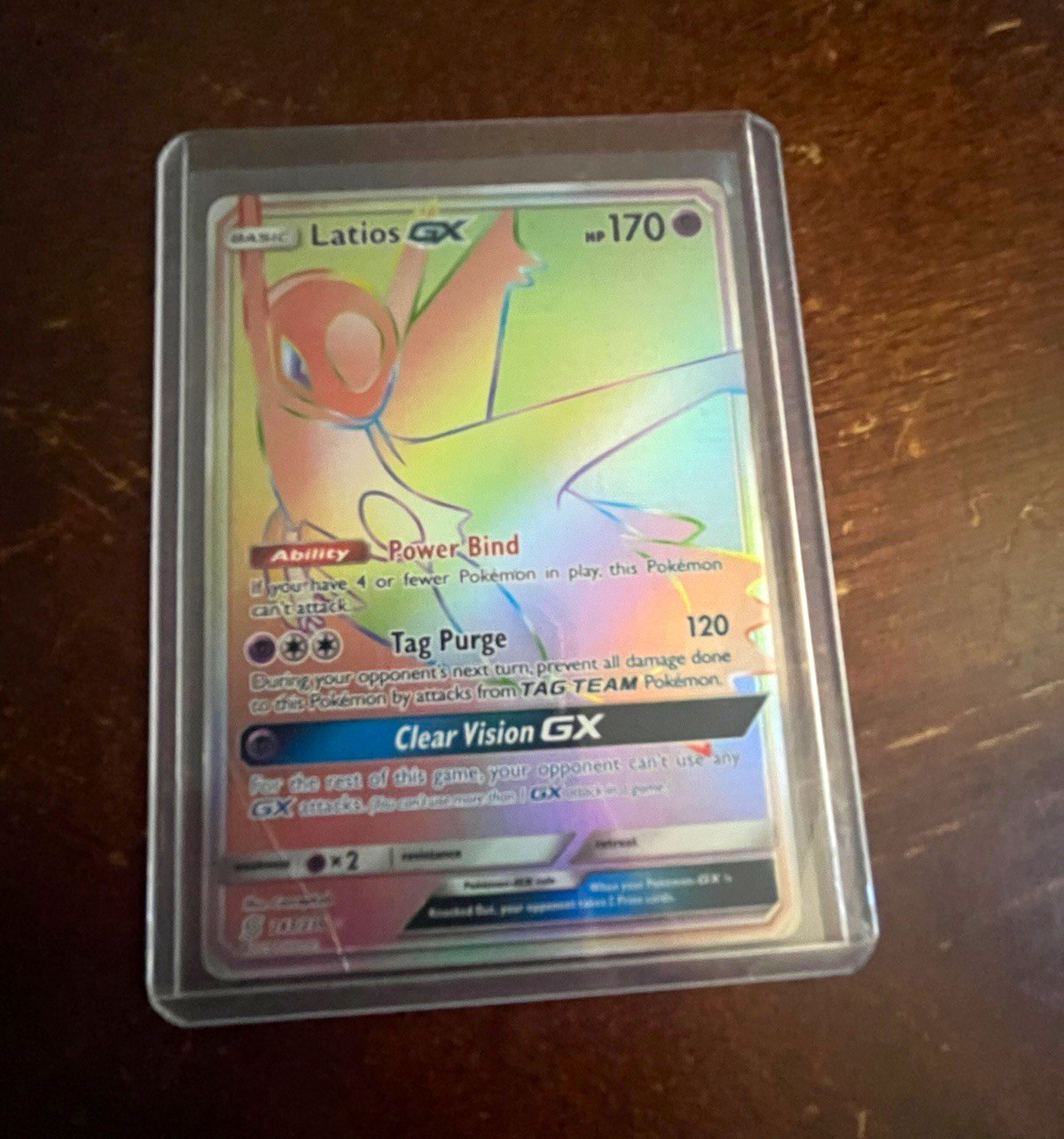 The Pokemon Company Pokemon TCG Latios GX 243/236 Unified Minds Holo 170HP