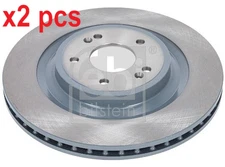 X2 PCS BOTH SIDES L&R BRAKE DISC 196890