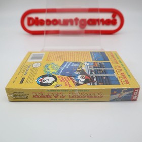 NES Nintendo Game CIRCUS CAPER - NEW & Factory Sealed with Authentic H-Seam!