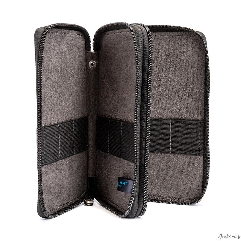 Speedball Black 48 Pencil Case with Zipper Closure