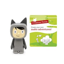 Tonies Creative Audio Character - Record and Upload up to 90 Medium, Gray