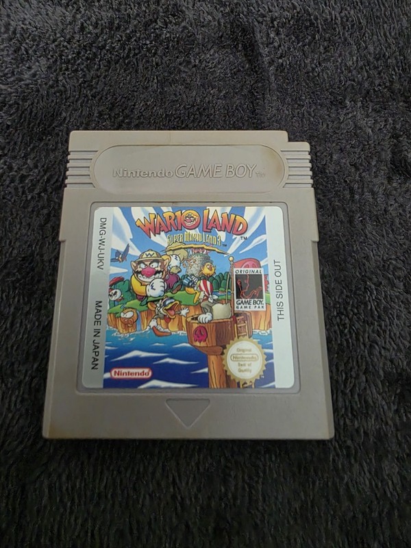 Super Mario Land 3 Wario Land Original Nintendo Game Boy Cartridge