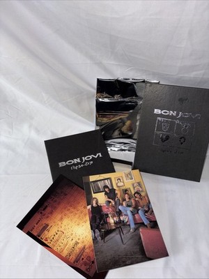 Bon Jovi These Days Album Promotional Box Set (CD) Postcards / Note Book  