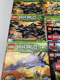 Lego Ninjago Instruction Manuals For 9443, 9444, 9442 9445, 9455, 9441 + Others