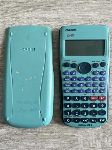 Casio | Calculatrice Fx-92 | College 2D+ | Etat Correct
