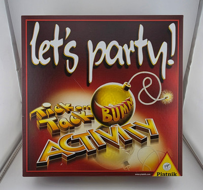 Let's Party Tick Tack Bumm Activity Partyspiel Piatnik 2009  unbespielt 