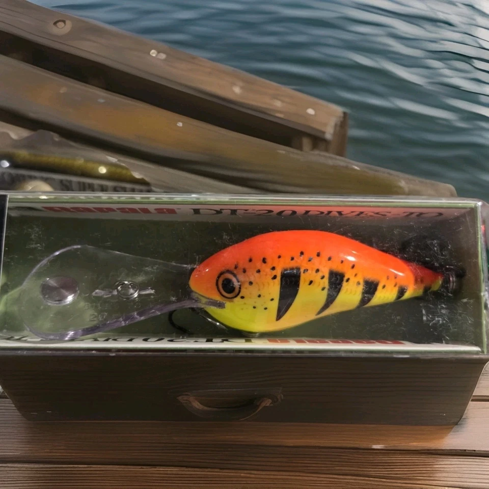 Rapala DTMSS20 HT HOT TIGER (Discontinued Color) VERY RARE! - Image 2 of 3