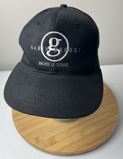Garth Brooks Vintage 90  s World Tour SnapBack Hat Country Music Concert Black