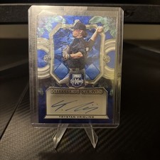 2023 Panini Elite Extra Edition - Hidden Gems Trystan Vrieling #HG-TVG Blue (AU