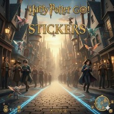  PARTNER  HARRY POTTER GO  MONO POLY GO STICKERS 4-5-6        