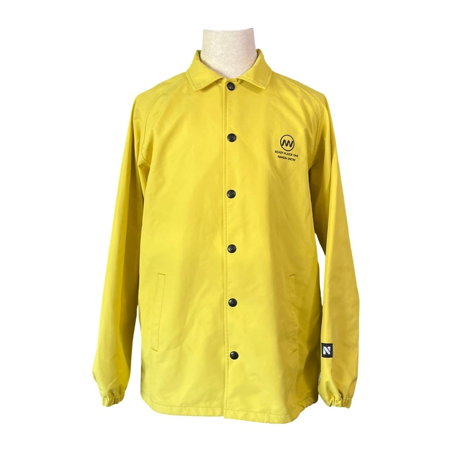 Ready Player One NANDN Yellow Snow Jacket Yellow Size L Limited Edition