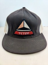 Vintage USA MADE Tetco Oil Gas Patch Trucker Hat Snapback Cap