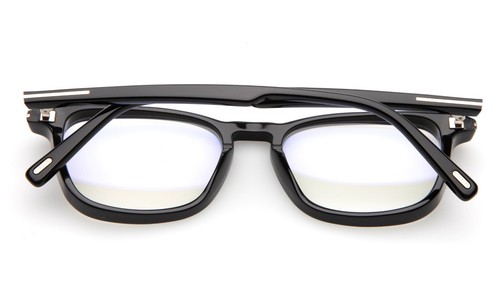 NEW TOM FORD TF5960-B ECO 001 Black Eyeglasses Frame 52-18-145mm B42mm Italy - Picture 8 of 10
