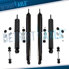 4WD Front Rear Shocks Absorbers Front Sway Bars Links for 1997 - 2003 Ford F-150