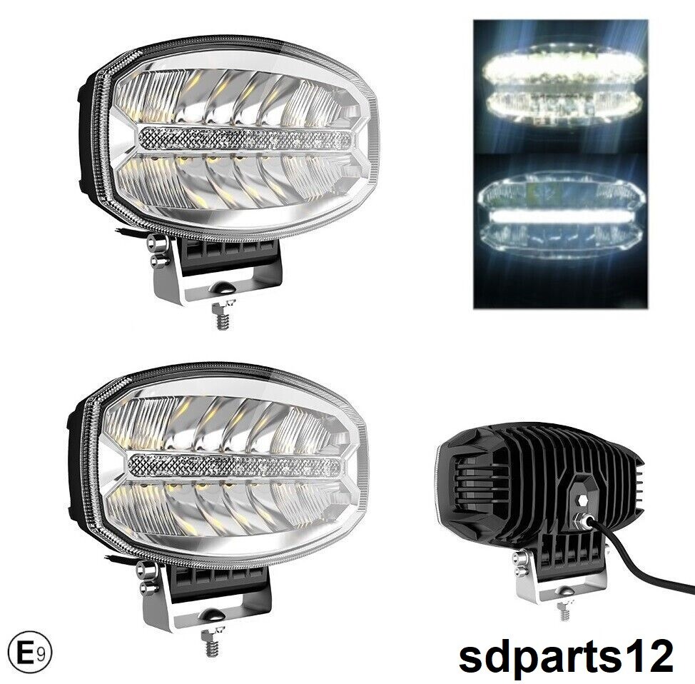 Feux longue portée LED anti fatigue visuelle pour conducteurs de MAN TGX Euro6 XXL