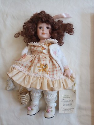 Vintage Bradleys Porcelain Doll 12 Inch Grace