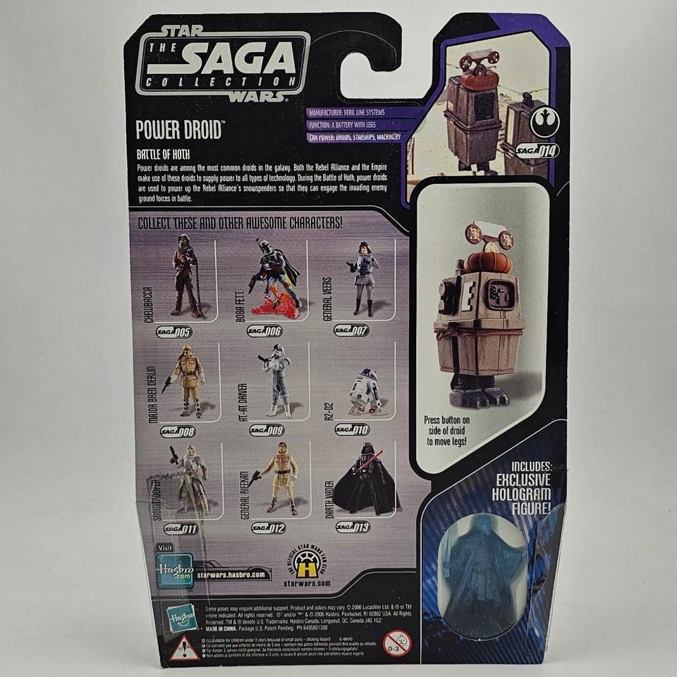 Power Droid Thread Star Wars Saga Collection #014 Power Droid (Gonk) and Treadwell Droid ...