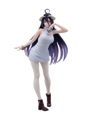Taito Overlord IV Coreful Figure - Albedo Knit Dress Ver. Prize Figure