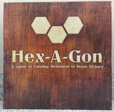 Hex-A-Gon Board Game Cunning Movement Seize Victory 12010 2011 Catalyst