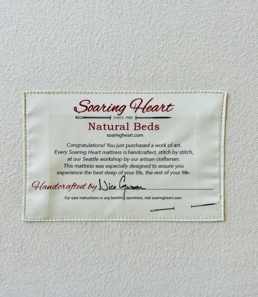 Soaring Heart Organic Dunlop Latex Mattress - Queen Size - Image 3 of 3