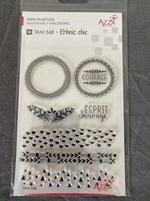 Planche Mini Tampons TAM 568 Ethnic Chic Azza et Izzy Neuf