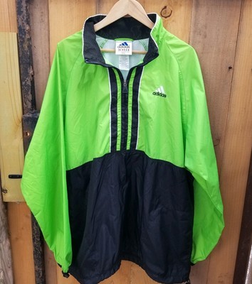 adidas pullover windbreaker