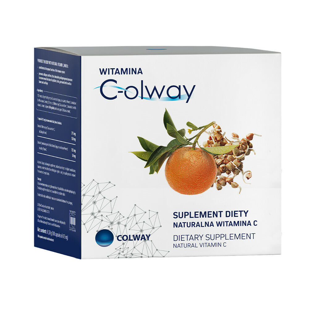 Witamina C-olway 100 kaps. - Colway - Natural Vitamin C Extract of bitter orange