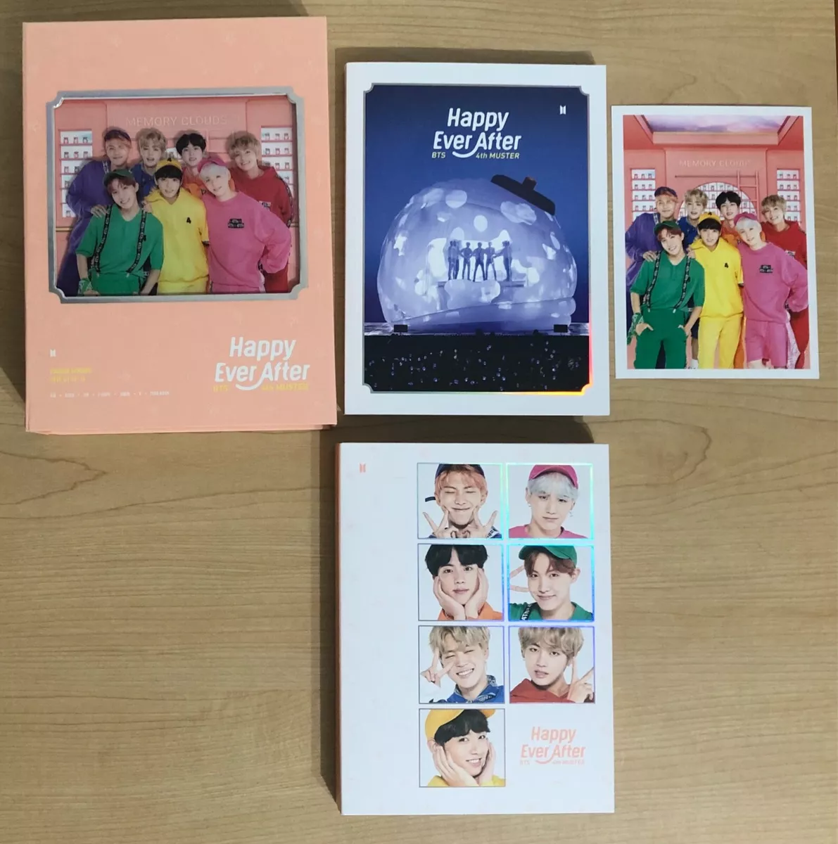 BTS 4th Muster Happy Ever After DVD (complete inclusion, NO Photocard)