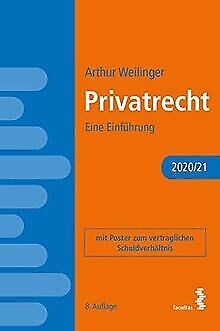 Privatrecht: Eine Einführung (mit Poster zum vertra... | Buch | Zustand sehr gut - Foto 1 di 2