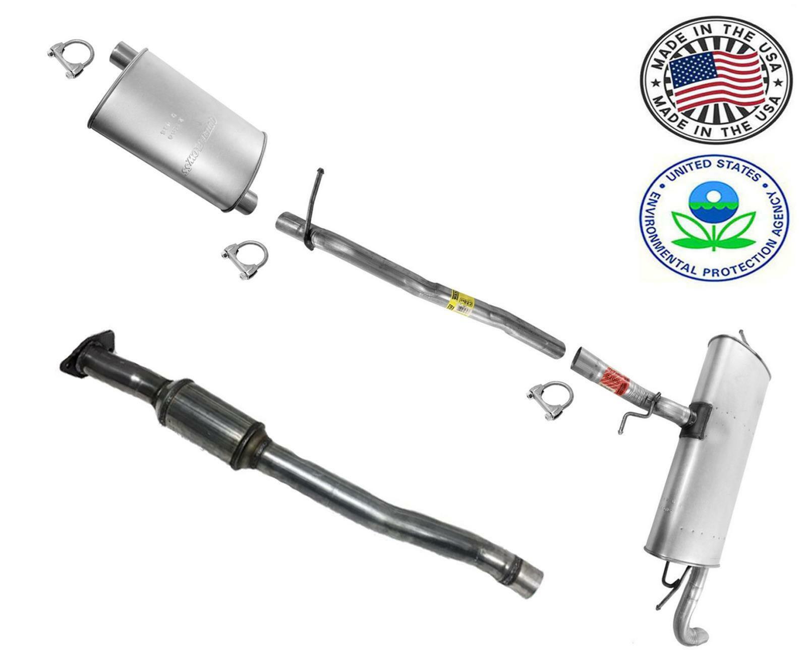 Full Exhaust System With Converter Fits GMC Terrain 10 17 2 4L Engine 