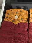 HANDMADE HANGING KITCHEN TOWELS Wildlife Theme Dish towels (2) — photo 2