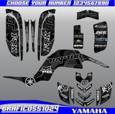 Yamaha Raptor 660 660R Kit Completo Calcomanías Gráficas Calcomanías Adhesivas ATV