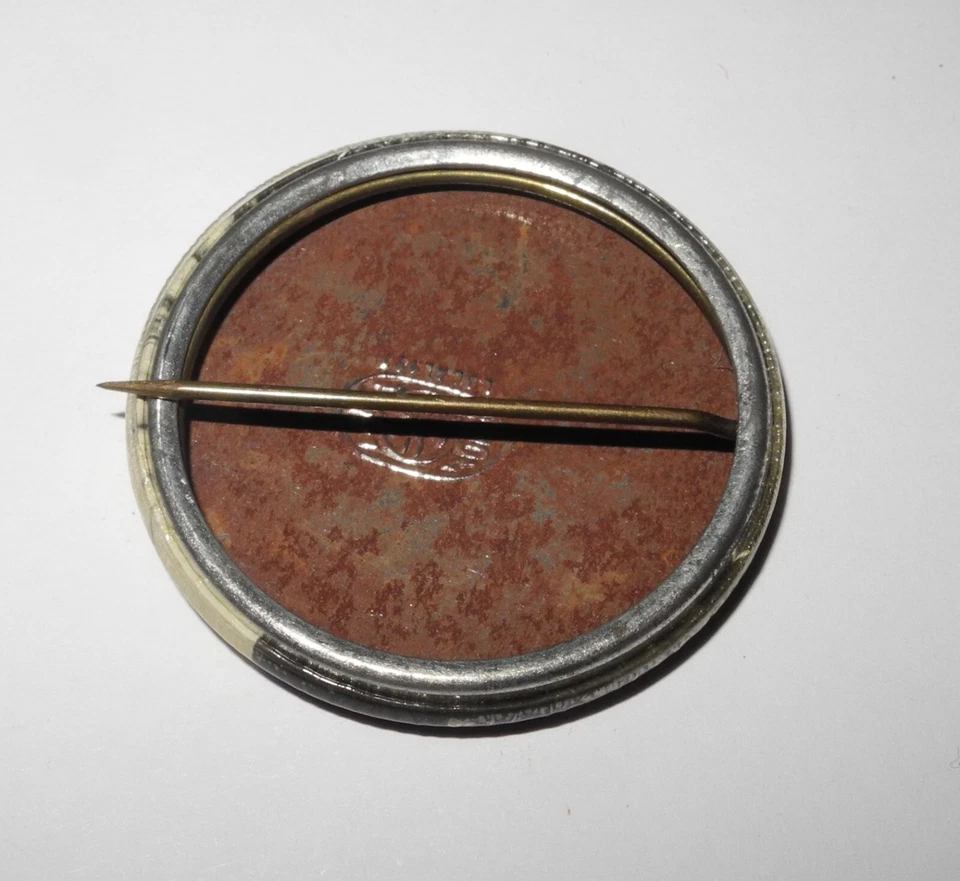 1950's Baseball Jackie Jensen Boston Red Sox Fenway Park Souvenir Pin Button - Image 2 of 2