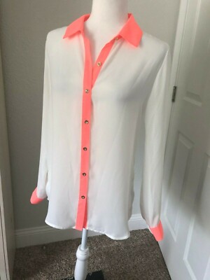 neon blouses forever 21