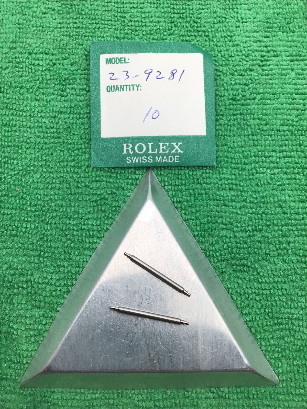 Genuine Rolex Spring Bar Part 23-9281, 19mm Steel (Set Of 2) | eBay