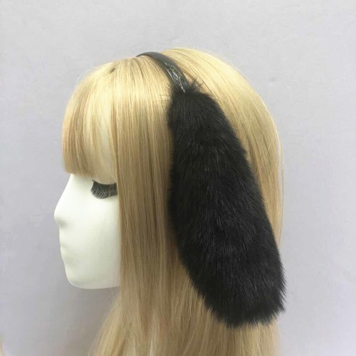 Dog Rabbit Ears Headband Cute Anime Plush Furry for Halloween Cosplay Party NEW - Picture 12 of 26