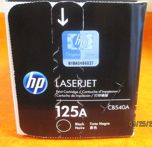 HP 125A Tri-Pack Cyan / Yellow / Magenta - Plus Black - Genuine, Sealed, New - Picture 5 of 5