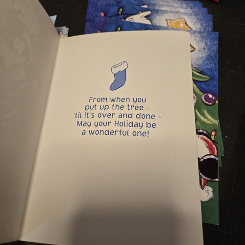 VTG Disney 90s Mickey's Stuff for Kids 40 Asst Christmas Holiday Card Sets - Picture 9 of 14