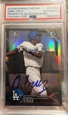 2016 Bowman Chrome O’Neil Cruz Prospects-Black Gold Refractor Autograph🔥🔥🔥