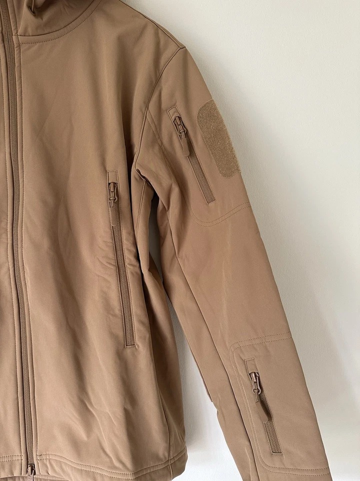 Waterproof Tactical Soft Shell Jacket Coat Windbreaker Outdoor Work Hiking Sz S - Image 3 of 4