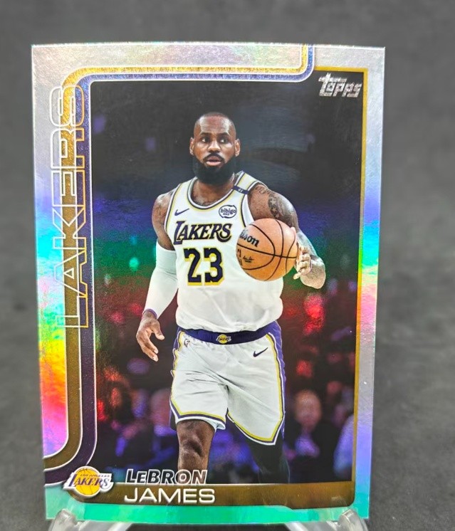 LeBron James 2025-26 Topps Flagship Basketball Rainbow Foil #150